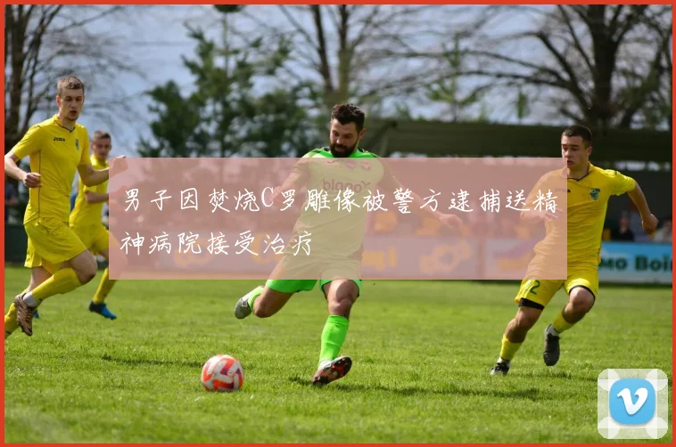 男子因焚烧C罗雕像被警方逮捕送精神病院接受治疗
